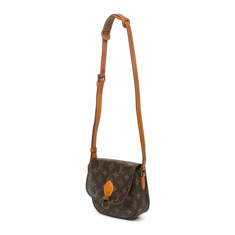 Louis Vuitton - Authenticated Saint Cloud Handbag - Leather Brown for Women, Good Condition