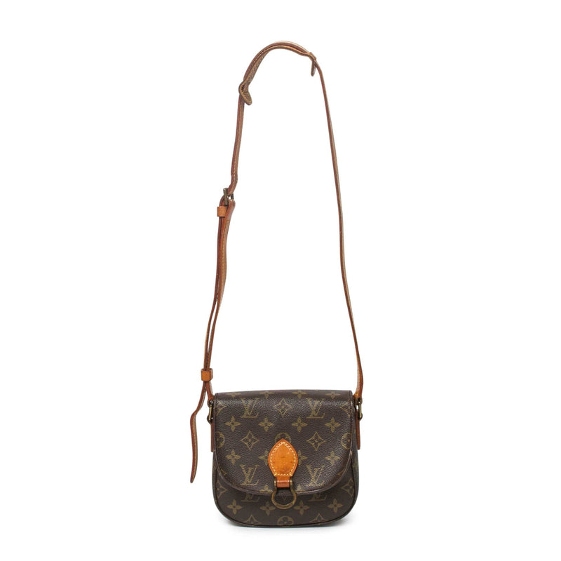 Louis Vuitton - Authenticated Saint Cloud Vintage Handbag - Cloth Brown for Women, Very Good Condition