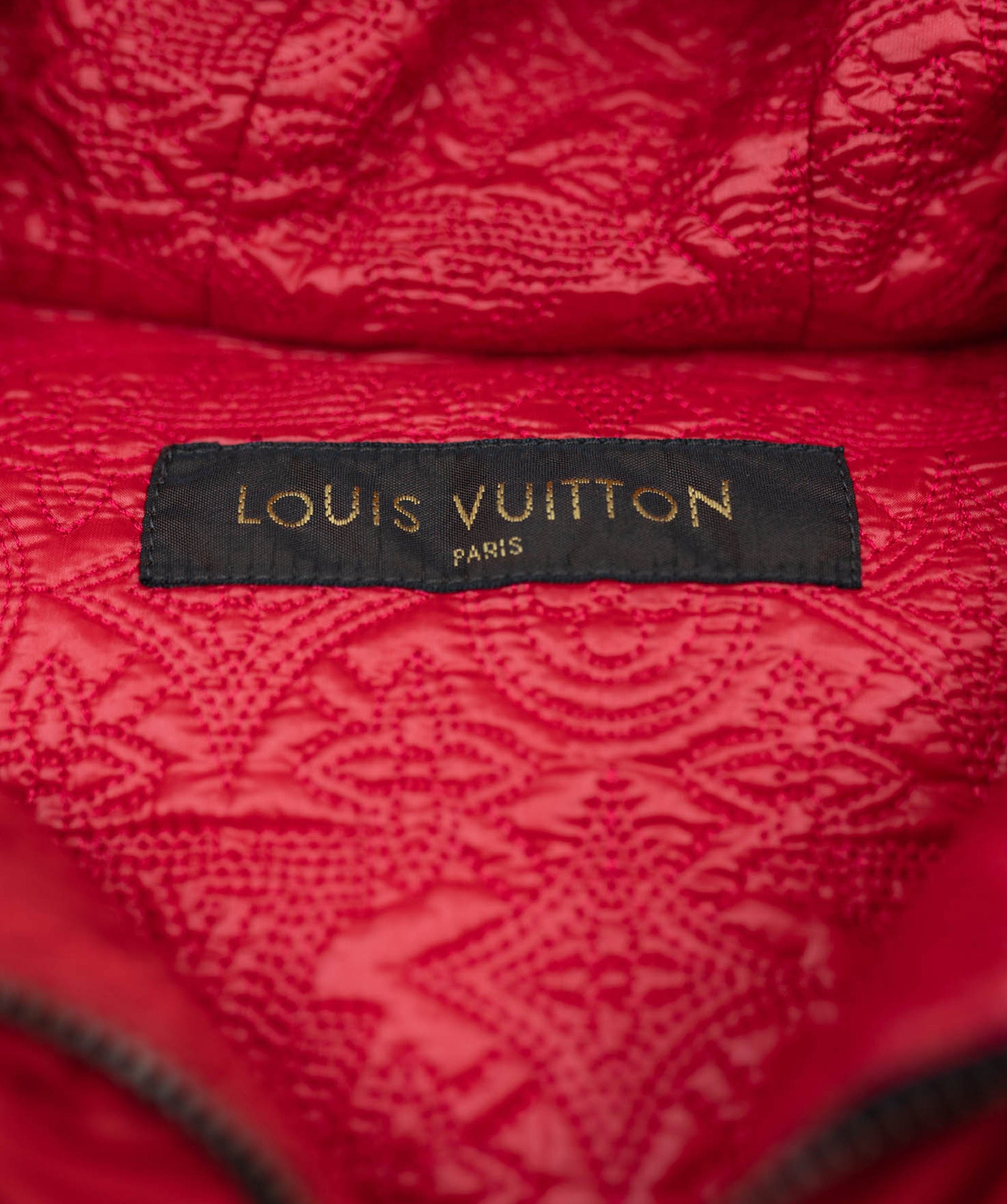 Louis Vuitton Louis Vuitton Reversible Puffer Jacket Red ASL4687