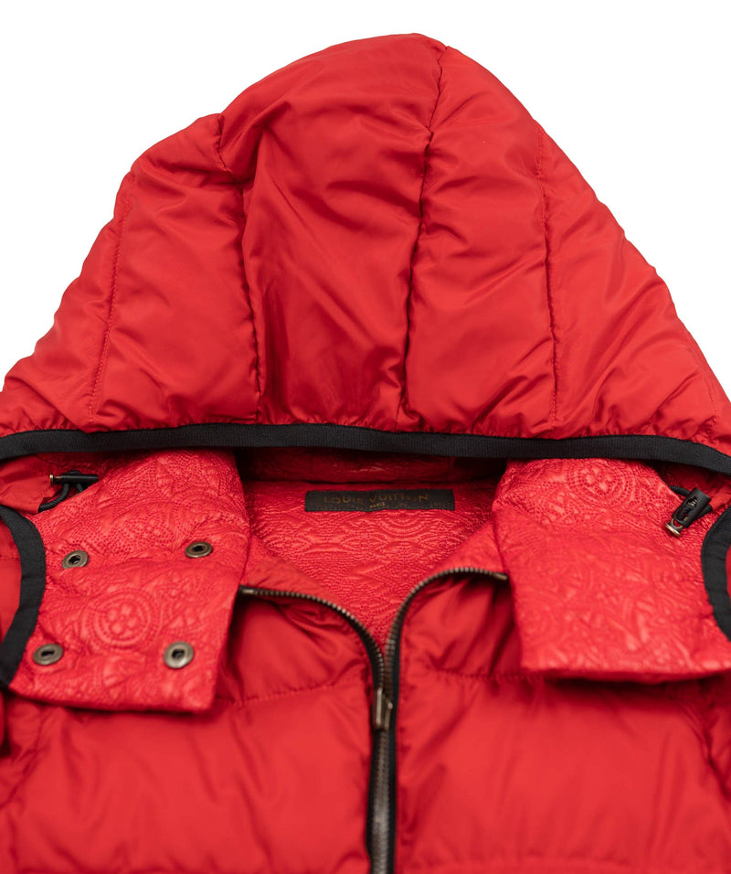 Louis Vuitton Reversible Puffer Jacket Red ASL4687 – LuxuryPromise
