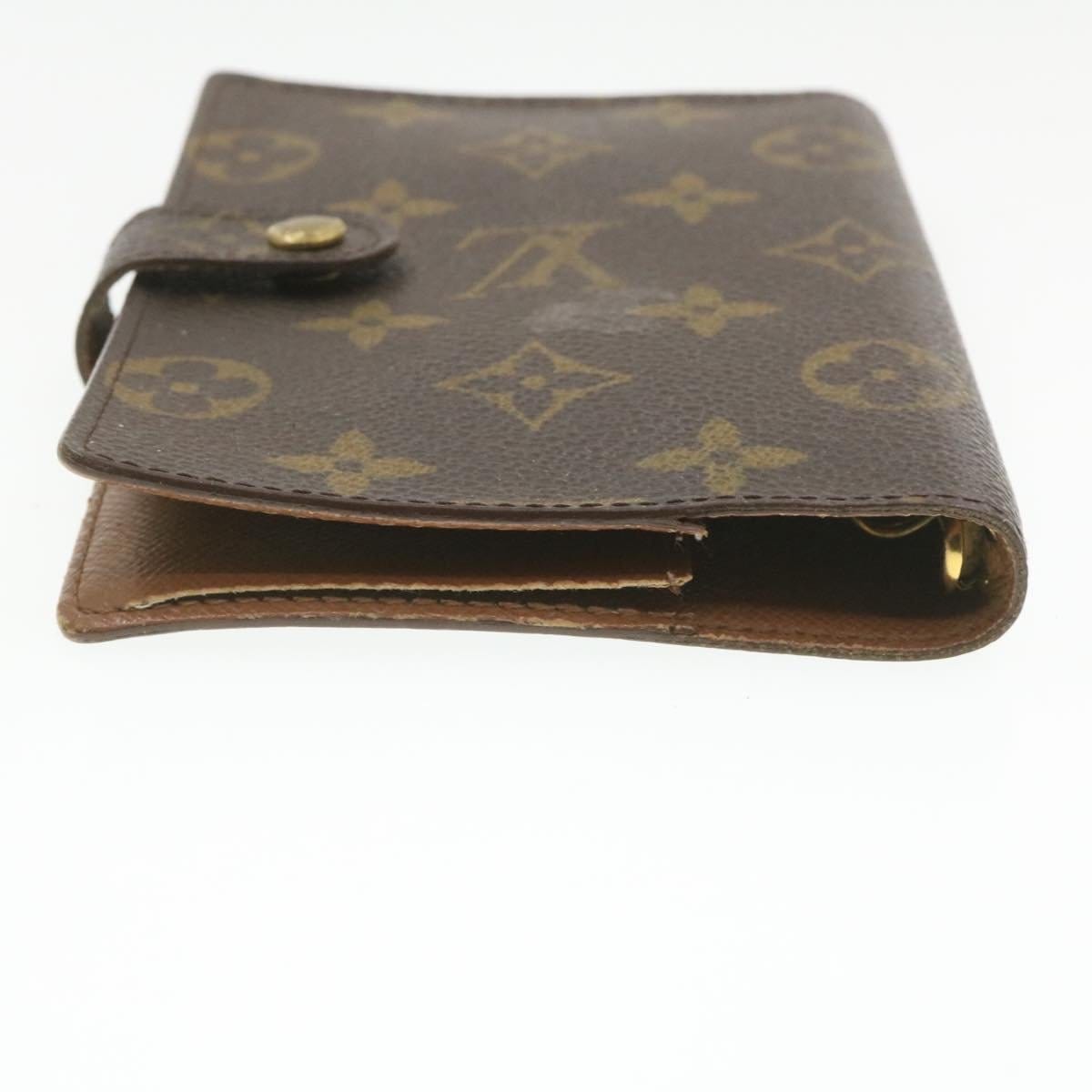 Louis Vuitton LOUIS VUITTON Monogram Agenda PM Day Planner Cover CA0998