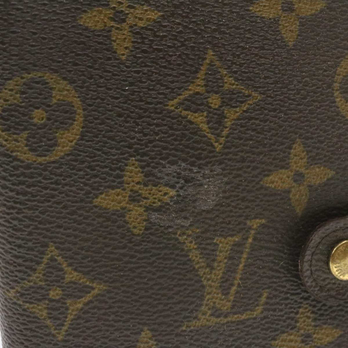 Louis Vuitton LOUIS VUITTON Monogram Agenda PM Day Planner Cover CA0998