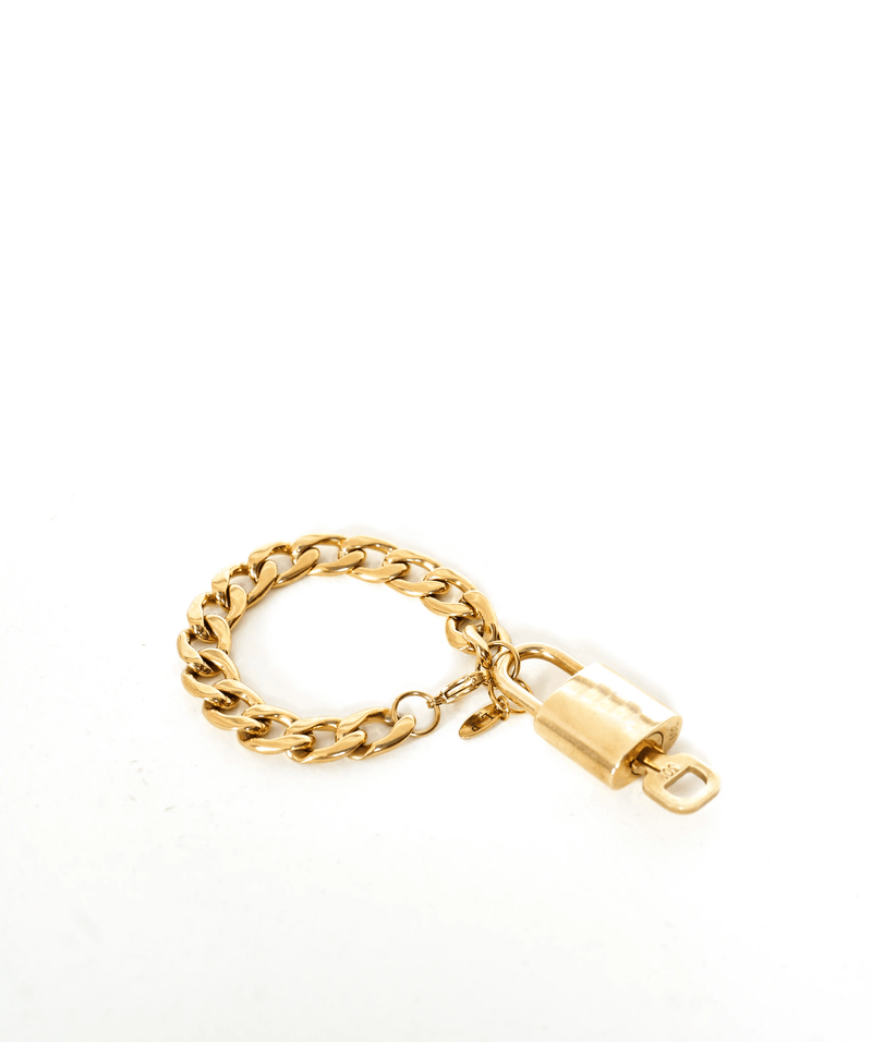 Luxury Promise cuban chain bracelets for padlocks