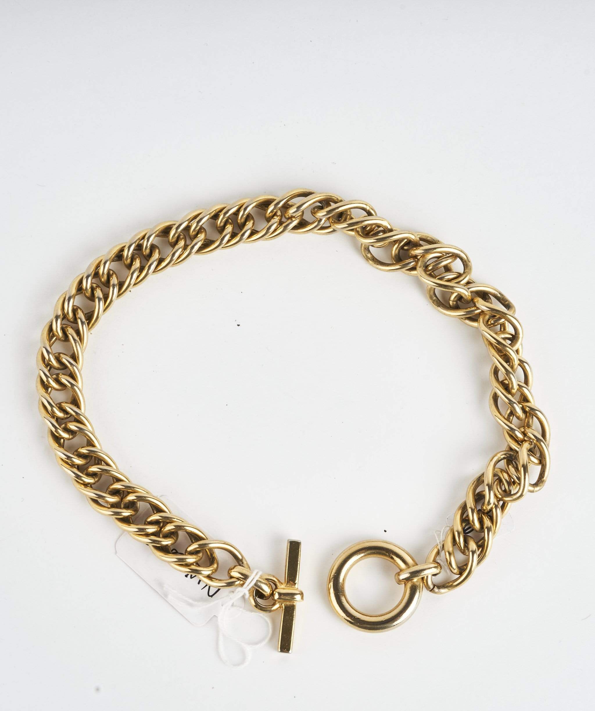 Luxury Promise Gold Vintage Plain Chain Necklace