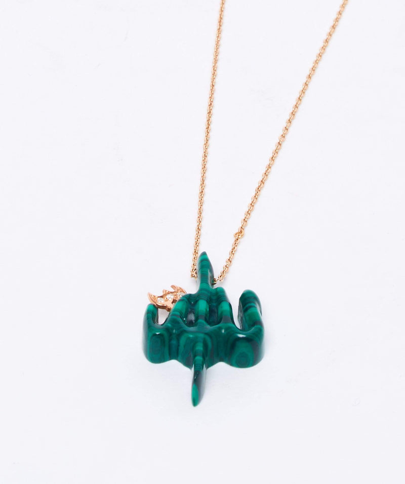 Luxury Promise Green Arabic necklace