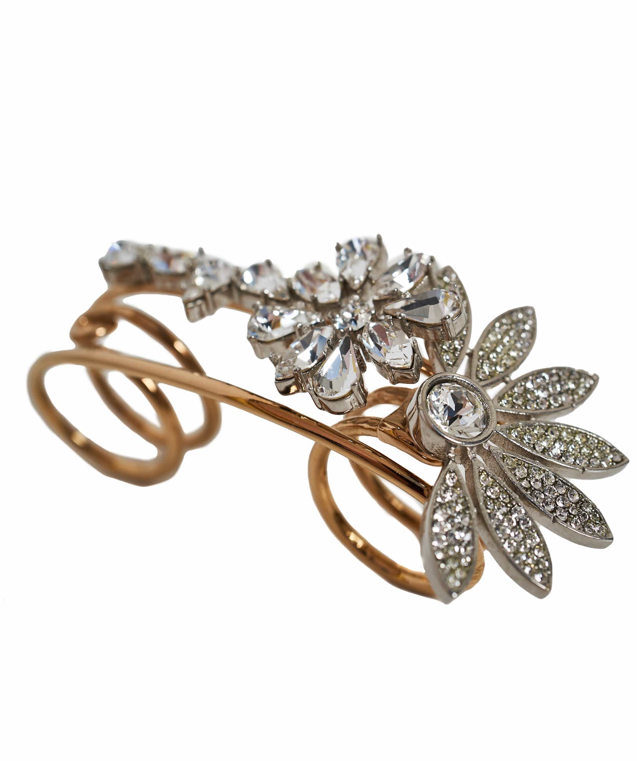 LuxuryPromise Burberry Diamante Floral Ring AGL1174