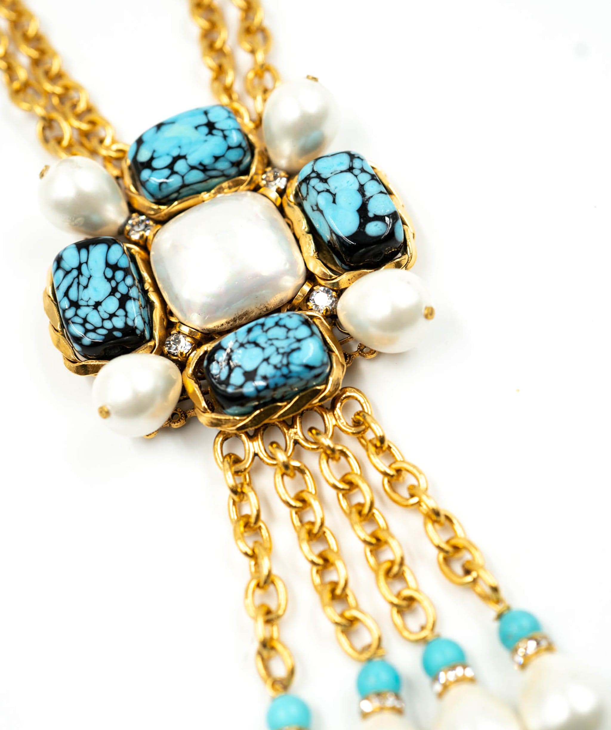 LuxuryPromise Chanel Turquoise Necklace ASL4058