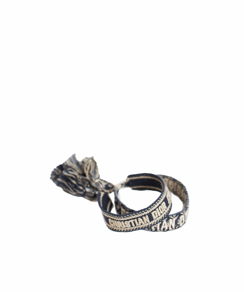 Christian Dior J'Adior Woven Friendship Bracelets Authentic Set of 2 | eBay
