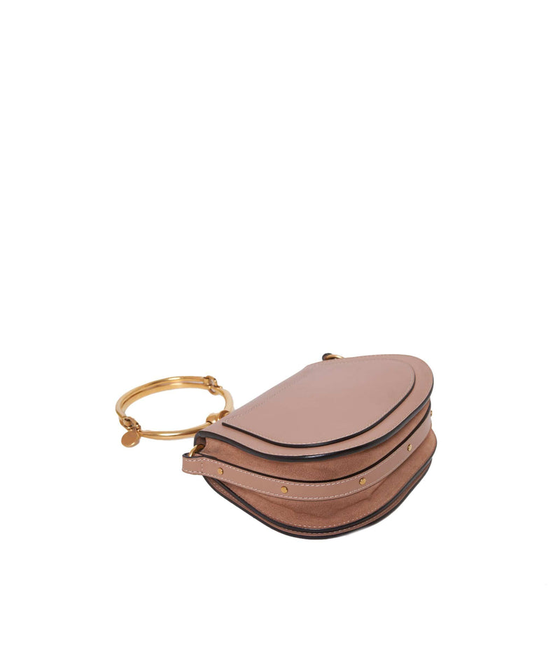 LuxuryPromise Chloe Beige Leather Nile Bag GHW - AGL1225