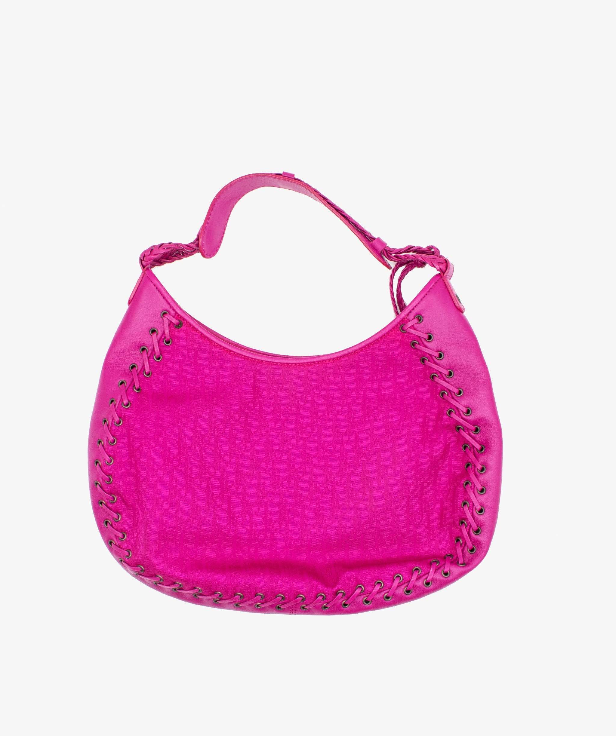 LuxuryPromise Christian Dior Pink Trotter Hobo Bag