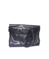 LuxuryPromise Mulberry Croc Embossed Leather Bayswater PHW - AGL1223