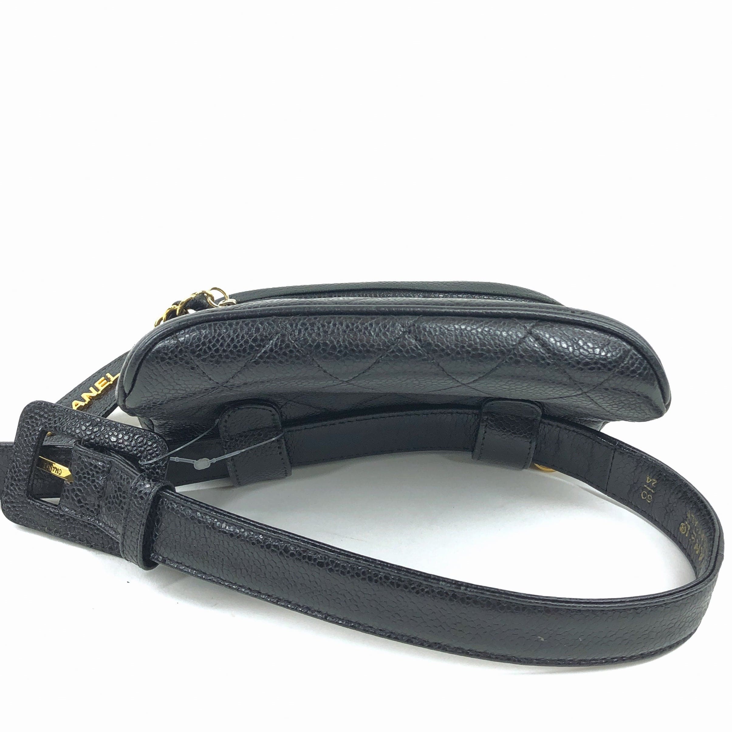 LuxuryPromise Chanel Belt Bag Black Caviar Leather