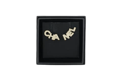 LuxuryPromise Chanel CHA NEL Pierced Earrings