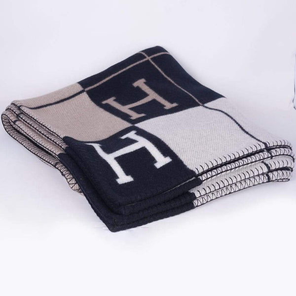 Black 2024 hermes blanket