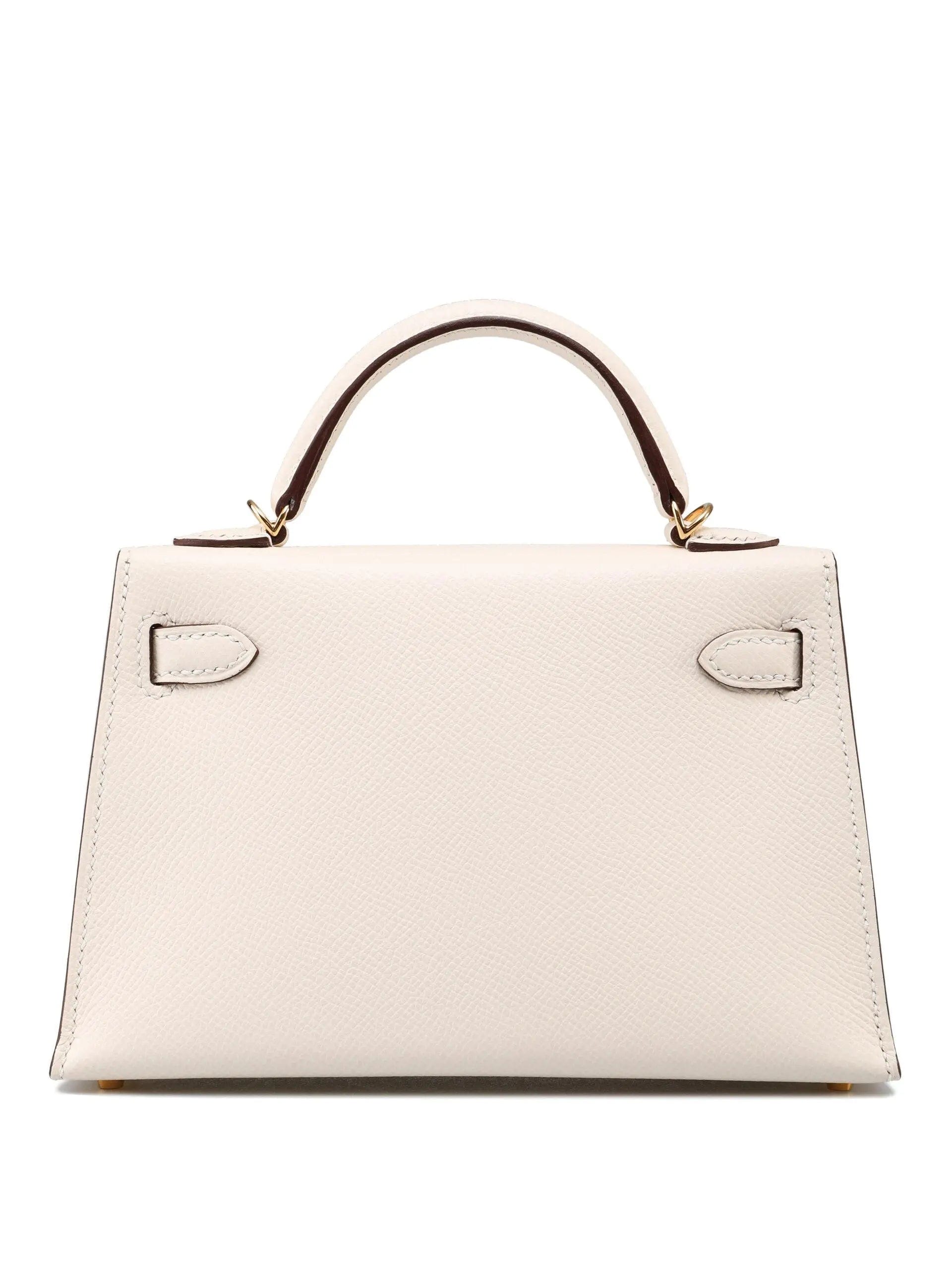 LuxuryPromise Hermès Kelly 20 Nata Epsom GHW #U SKL1164