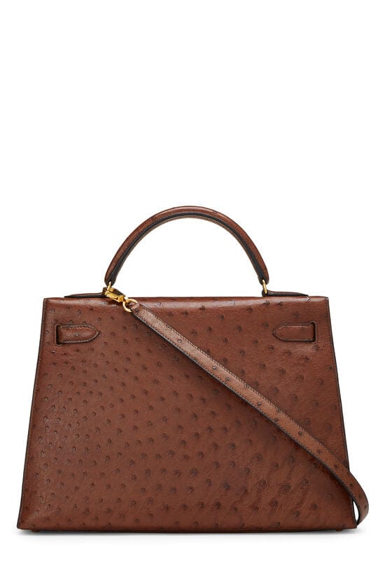 Hermes discount ostrich kelly