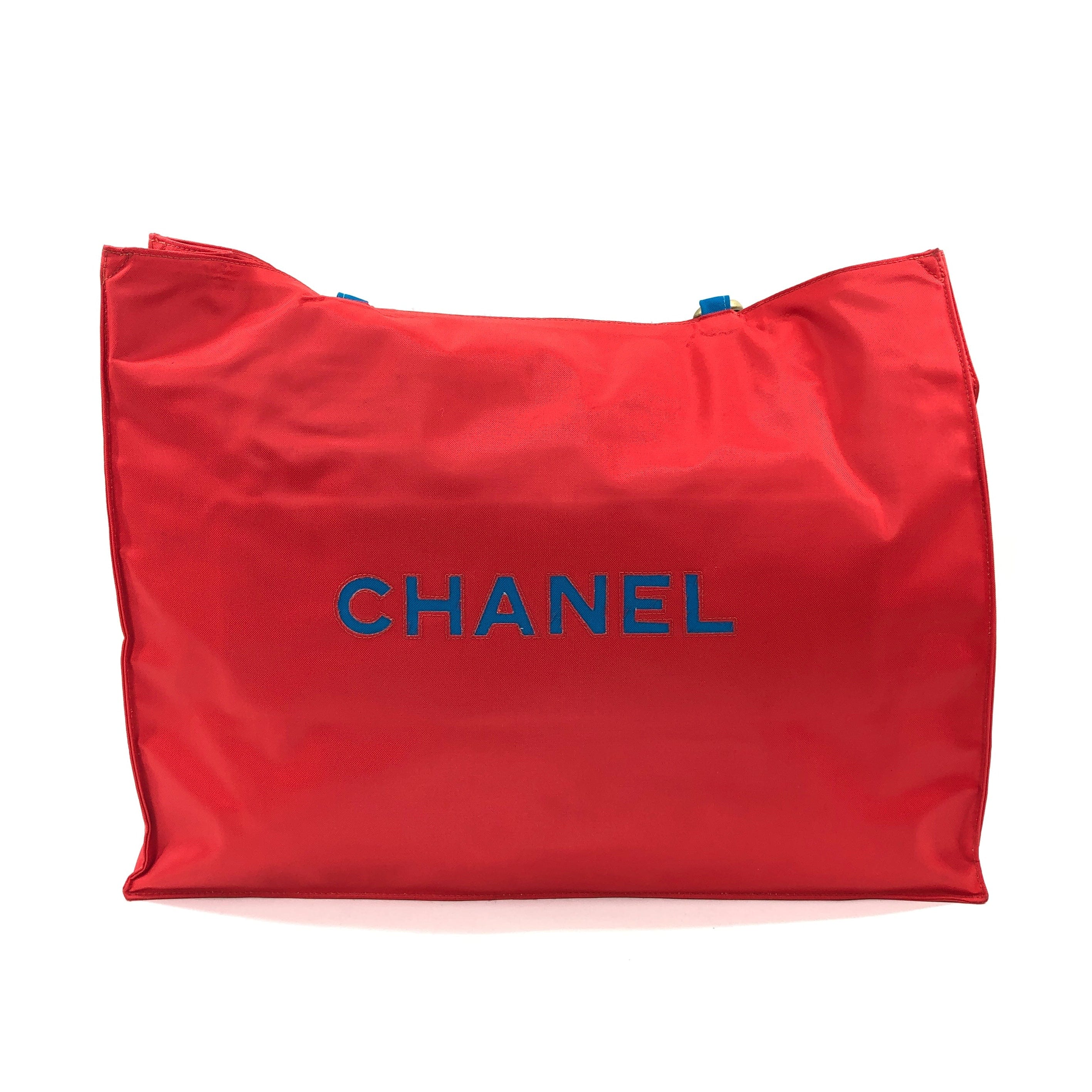 LuxuryPromise Logo Coco Mark Nylon Chain Tote Bag 2nd