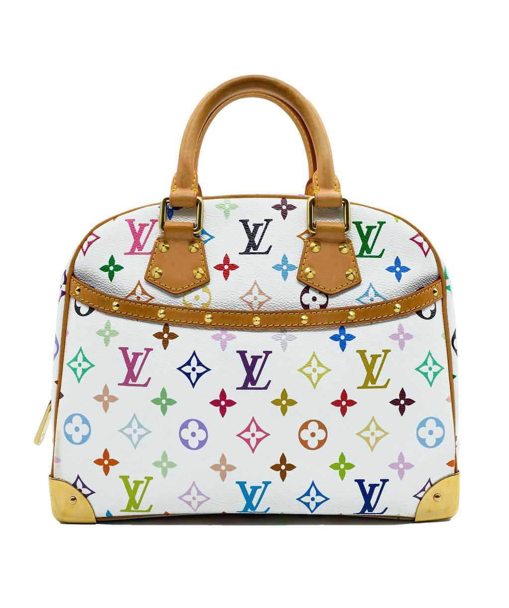 Louis Vuitton Monogram Multicolore Trouville White