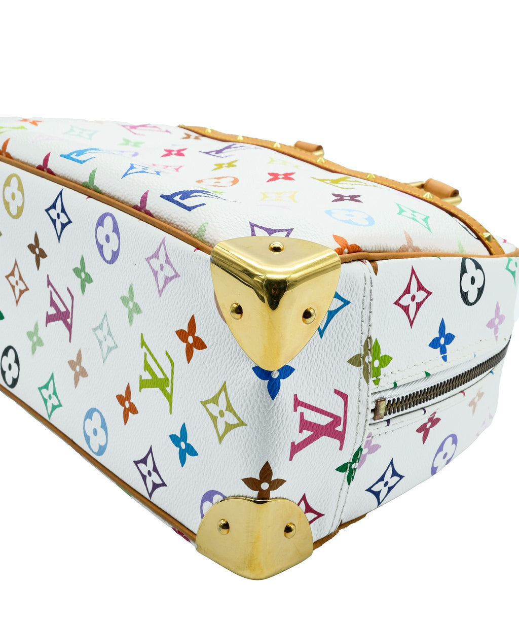 Deauville Louis Vuitton Trouville Murakami White Cloth ref.279202 - Joli  Closet