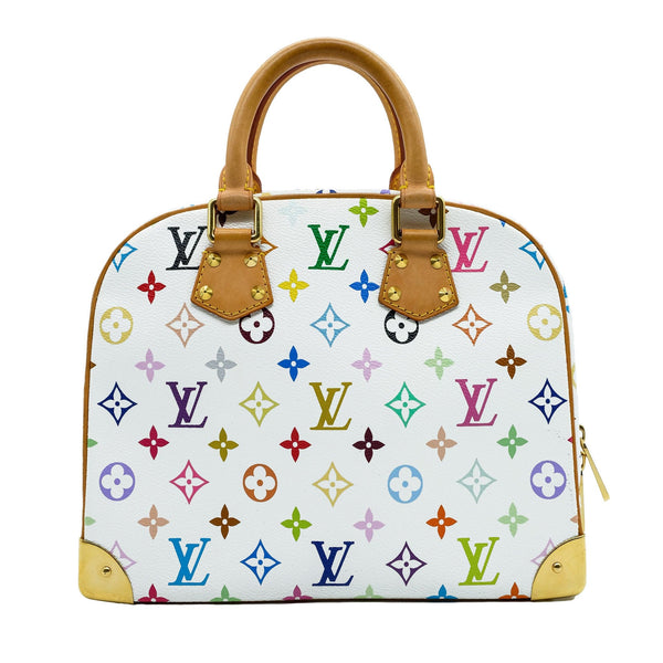 Deauville Louis Vuitton Trouville Murakami White Cloth ref.279202 - Joli  Closet