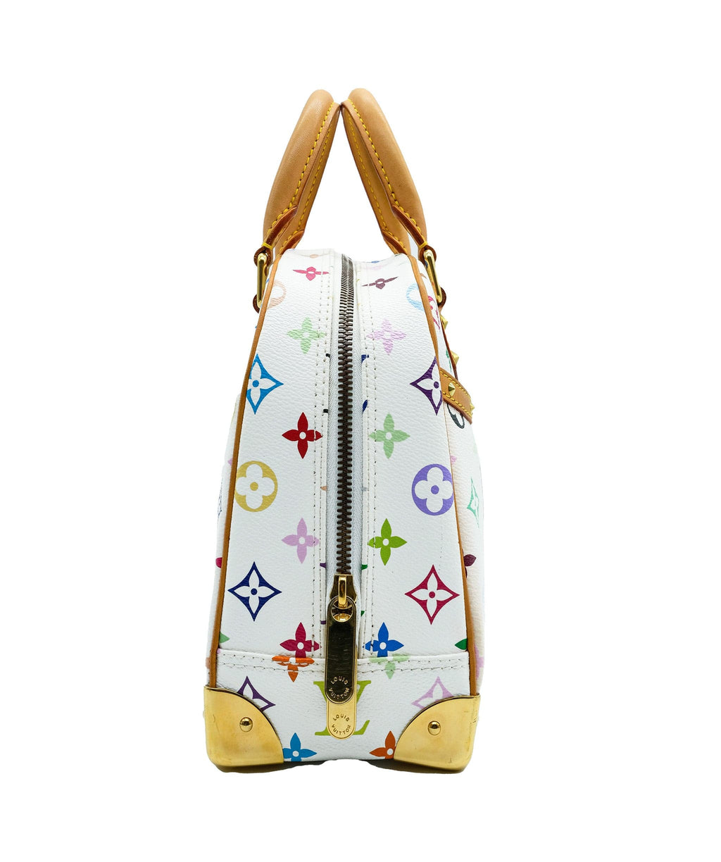 Deauville Louis Vuitton Trouville Murakami White Cloth ref.279202 - Joli  Closet