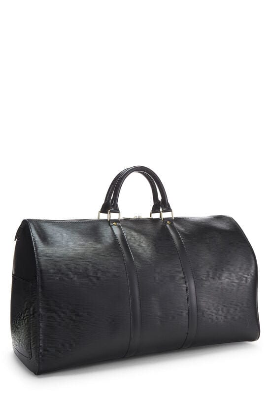 LuxuryPromise Louis Vuitton Black Epi Keepall 50 QJB0GJDWKB012