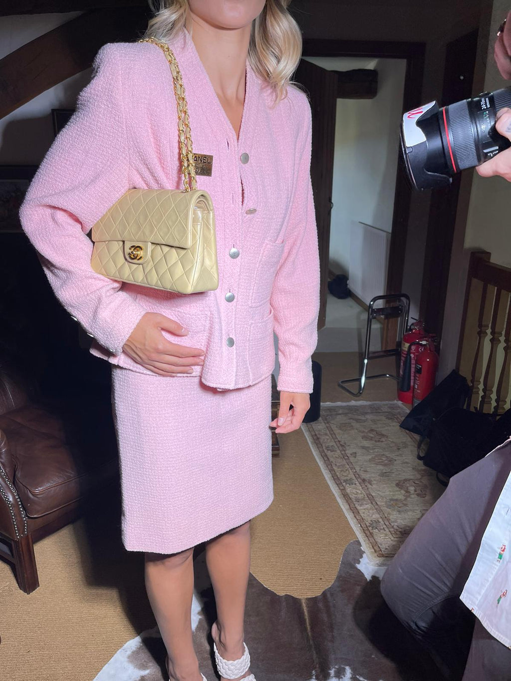 Pink Chanel Suit  eBay