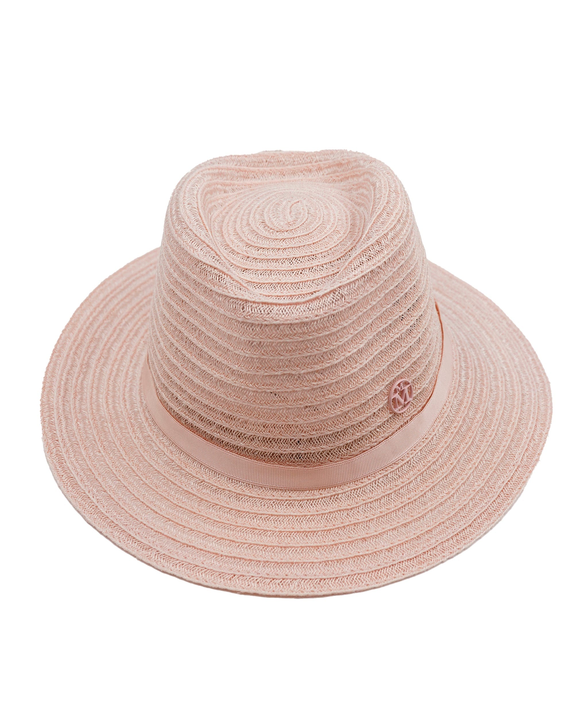 Maison Michel Maison Michel pink straw André hat - ASL5080