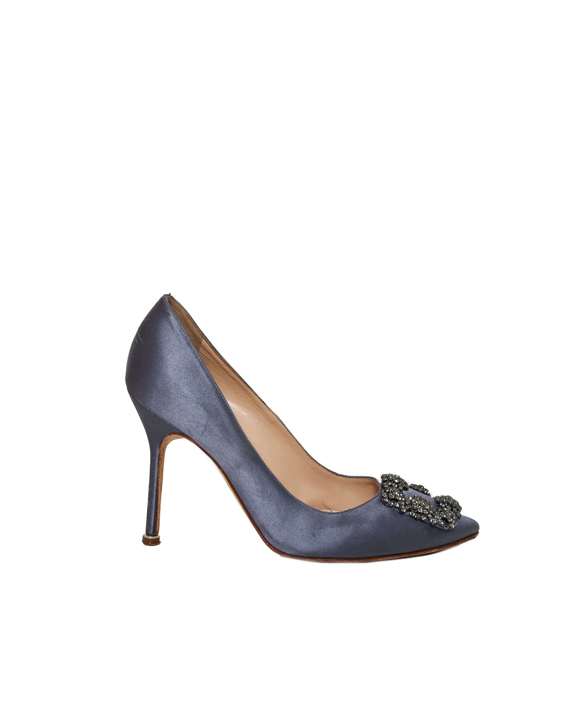 Manolo Blahnik Manolo Blahnik grey Hangisi  38  - ASL1220