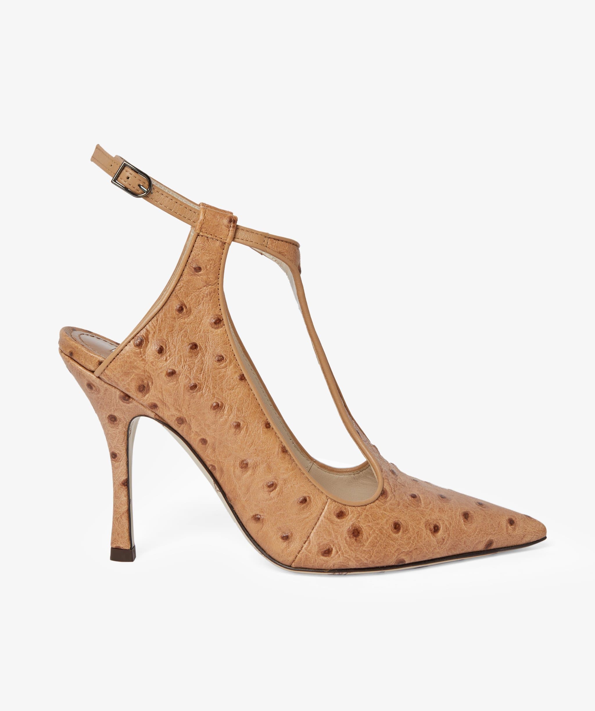 Max Mara Max Mara Ostrich Heels