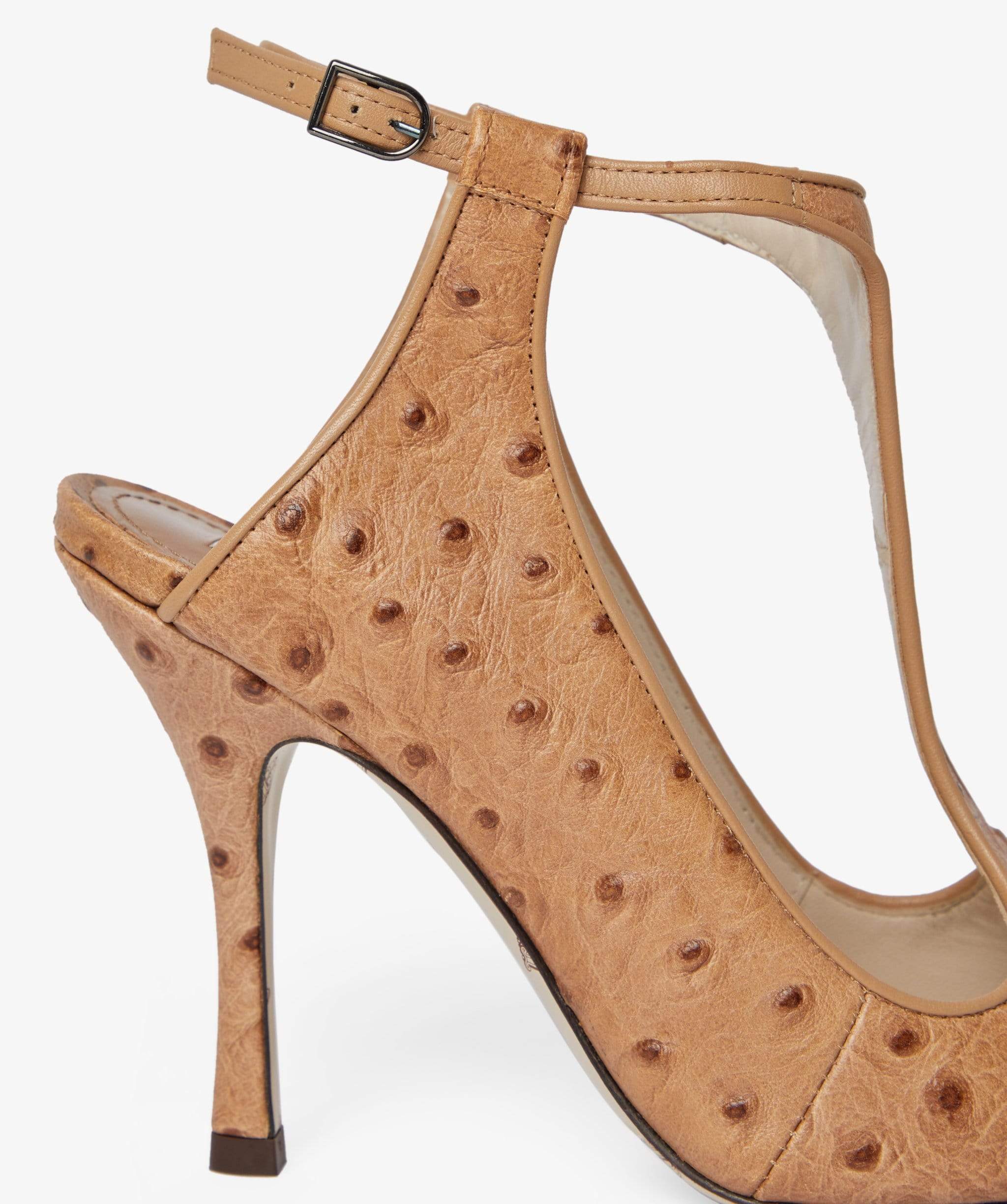 Max Mara Max Mara Ostrich Heels