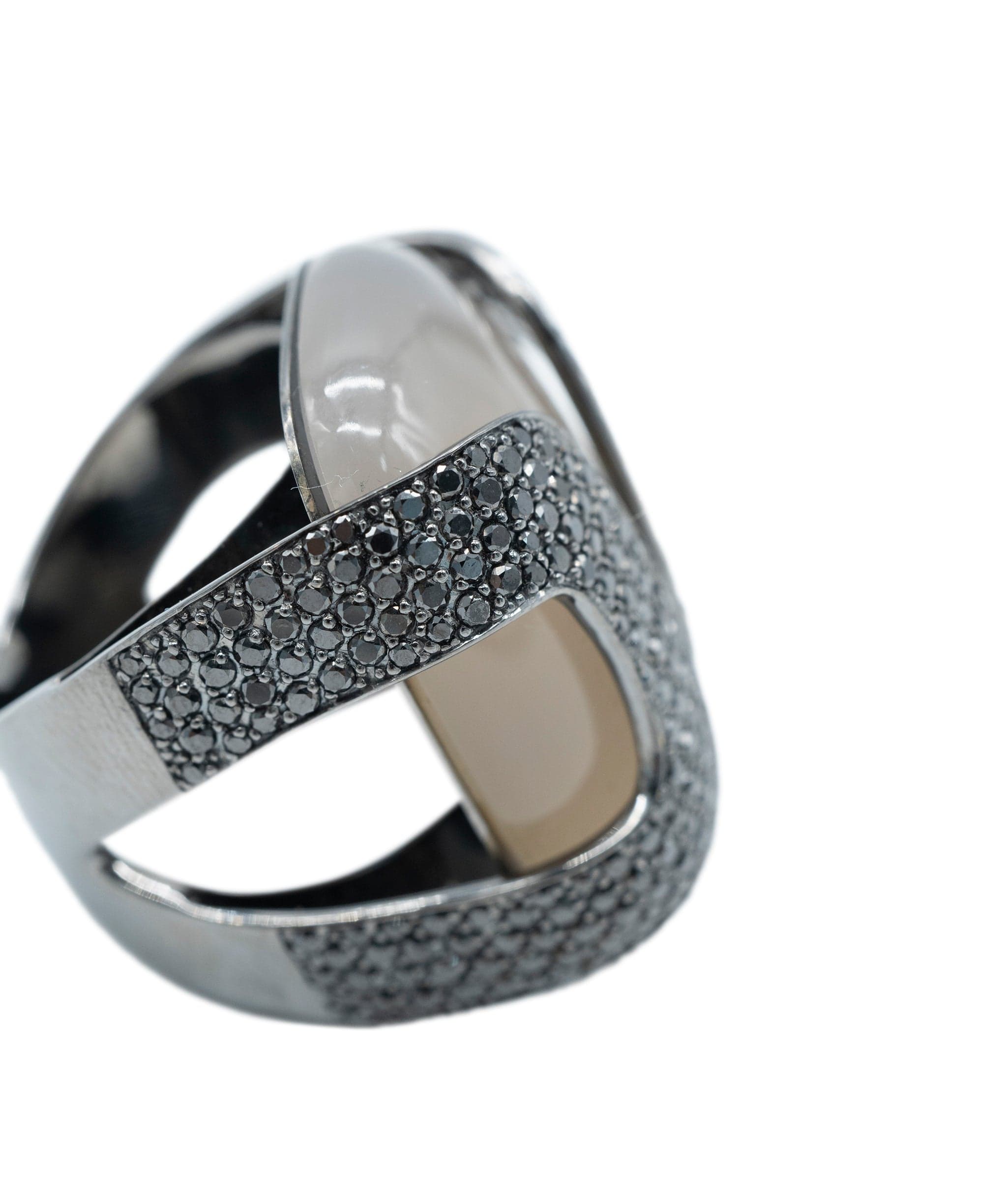 Meirow Diamonds Ring 150WG Size 12 H Vvs/Vs [Ex.Memo 161464-2 Lot Id 719823 ASL6255