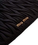 Miumiu Miu Miu Purple Leather Clutch Bag GHW - AGL1210