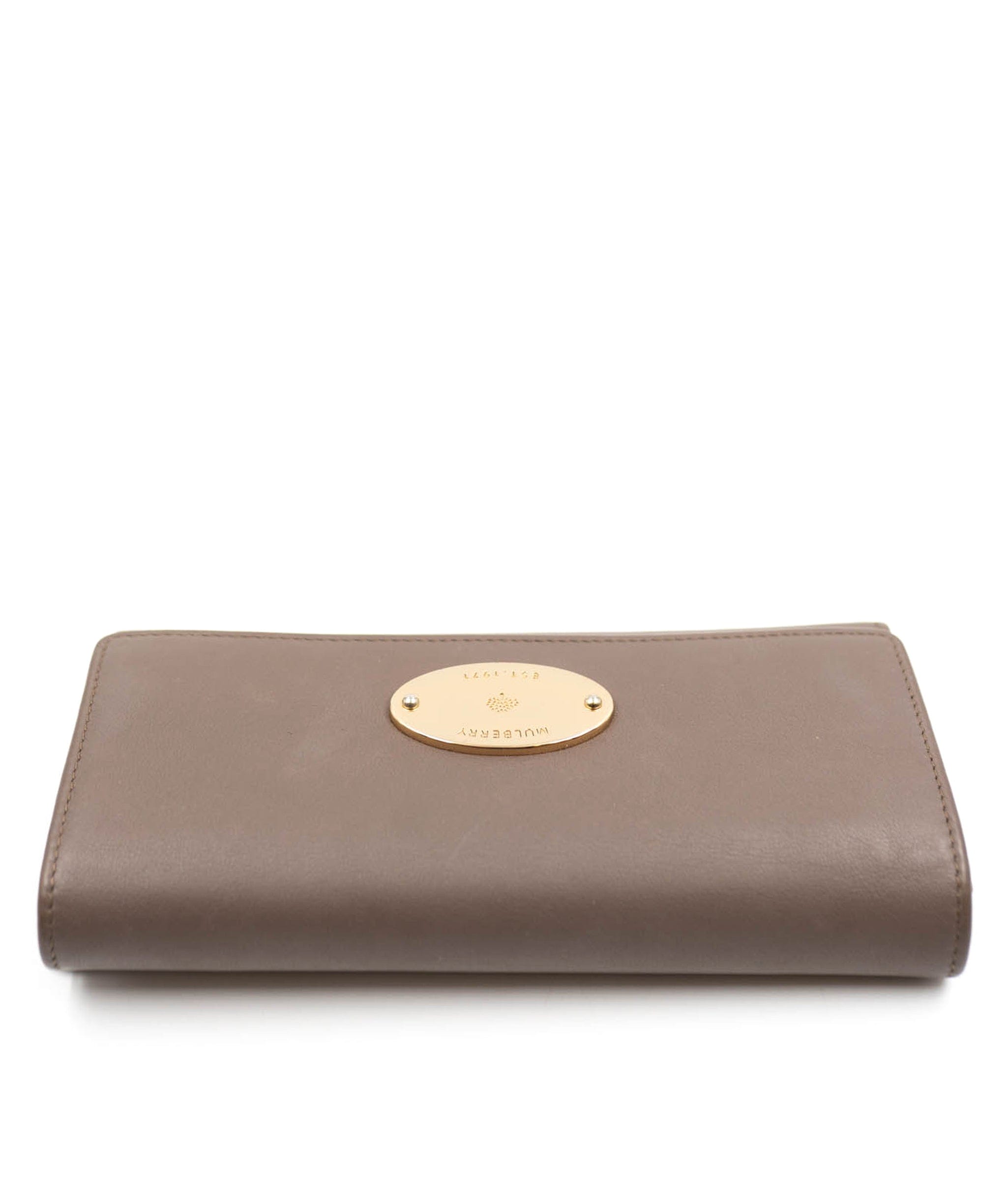 Mulberry Mulberry taupe continental wallet  - AGL2011