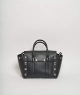 Mulberry Mulberry Bayswater Black Leather Stud Detail Bag PHW
