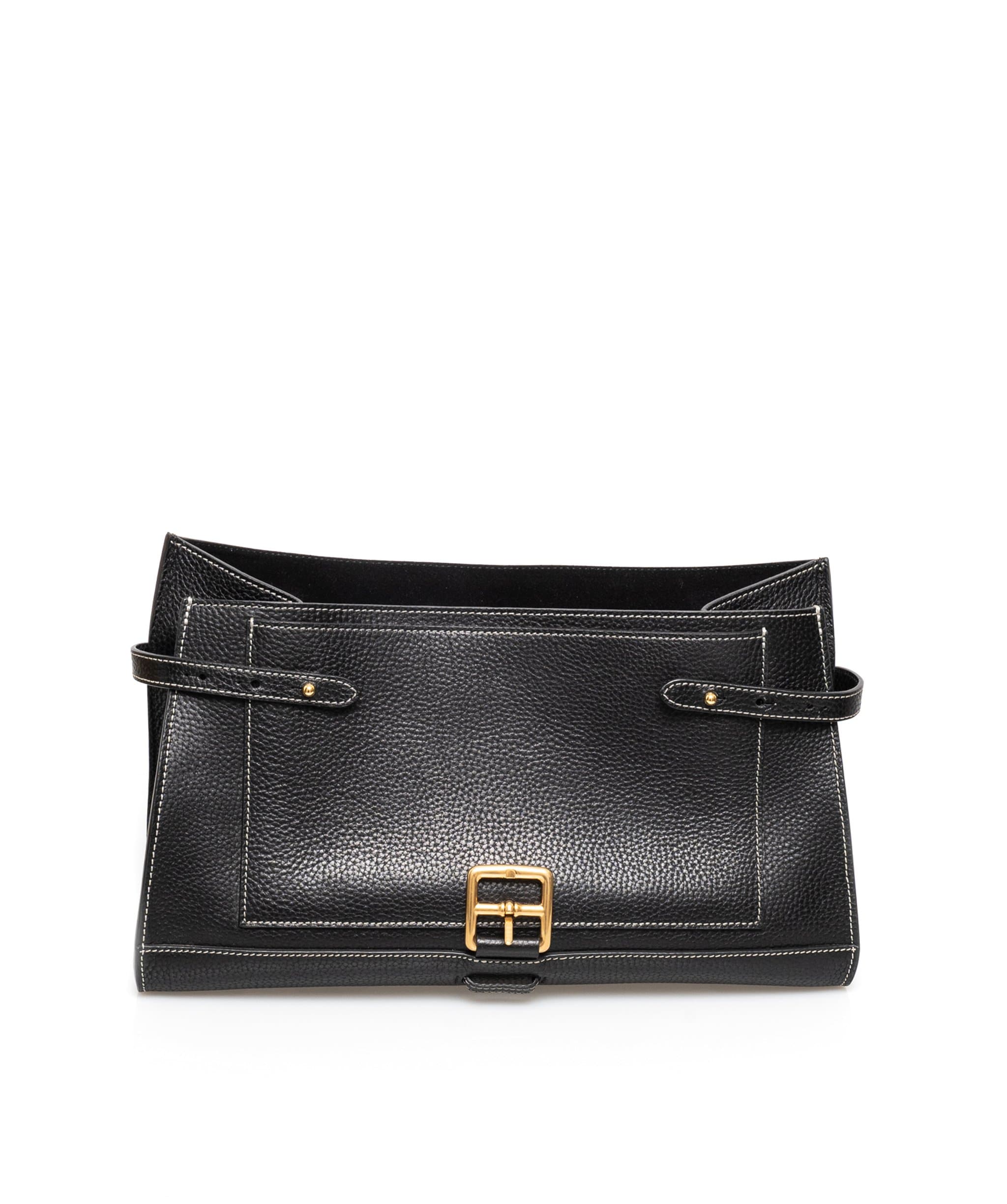 Mulberry Chiltern Black Satchel Shoulder bag AWL1666 LuxuryPromise