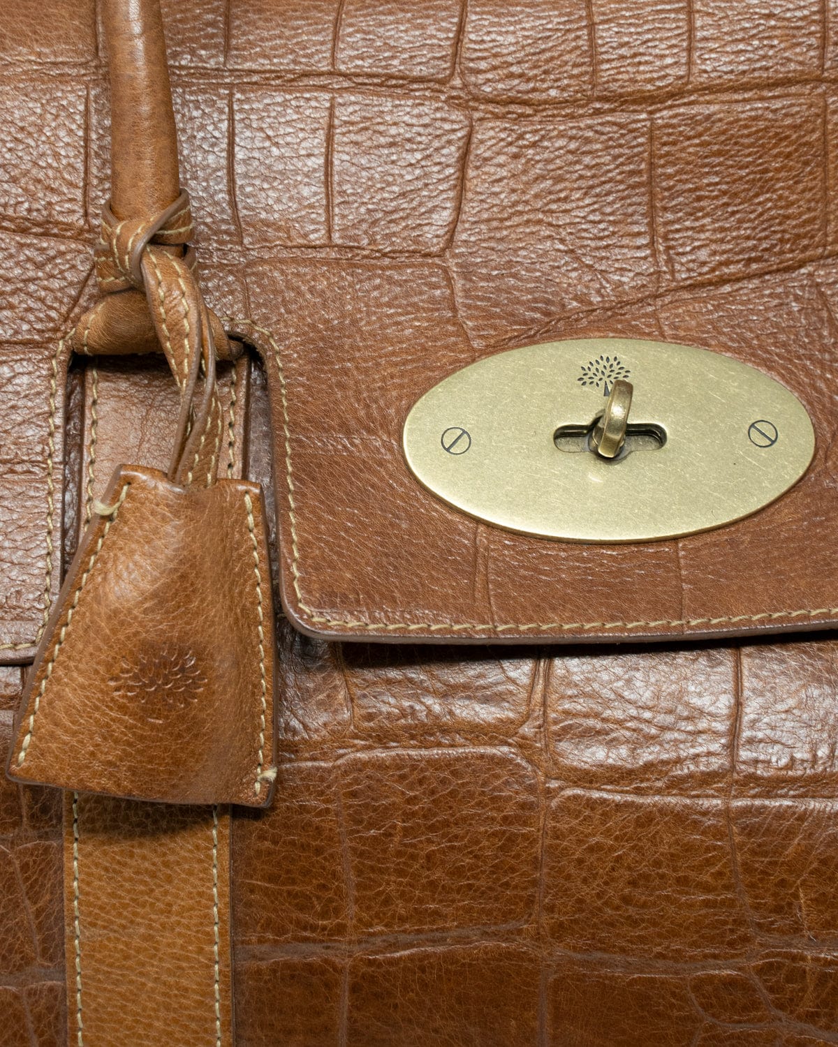 Mulberry Mulberry croc embossed Bayswater - ADL2008