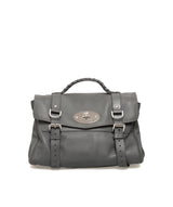 Mulberry Mulberry Grey Leather Alexa Bag PHW - AGC1037