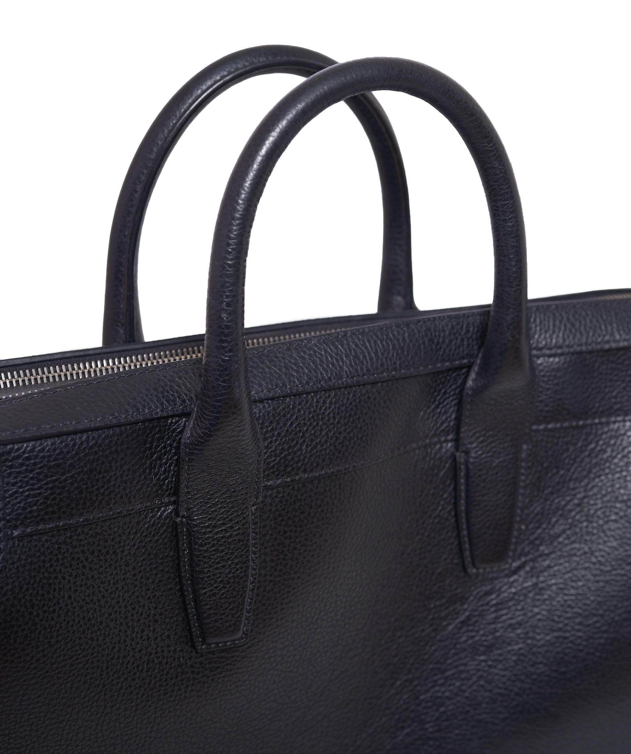 Mulberry Mulberry Mens black leather Briefcase - ASL1211