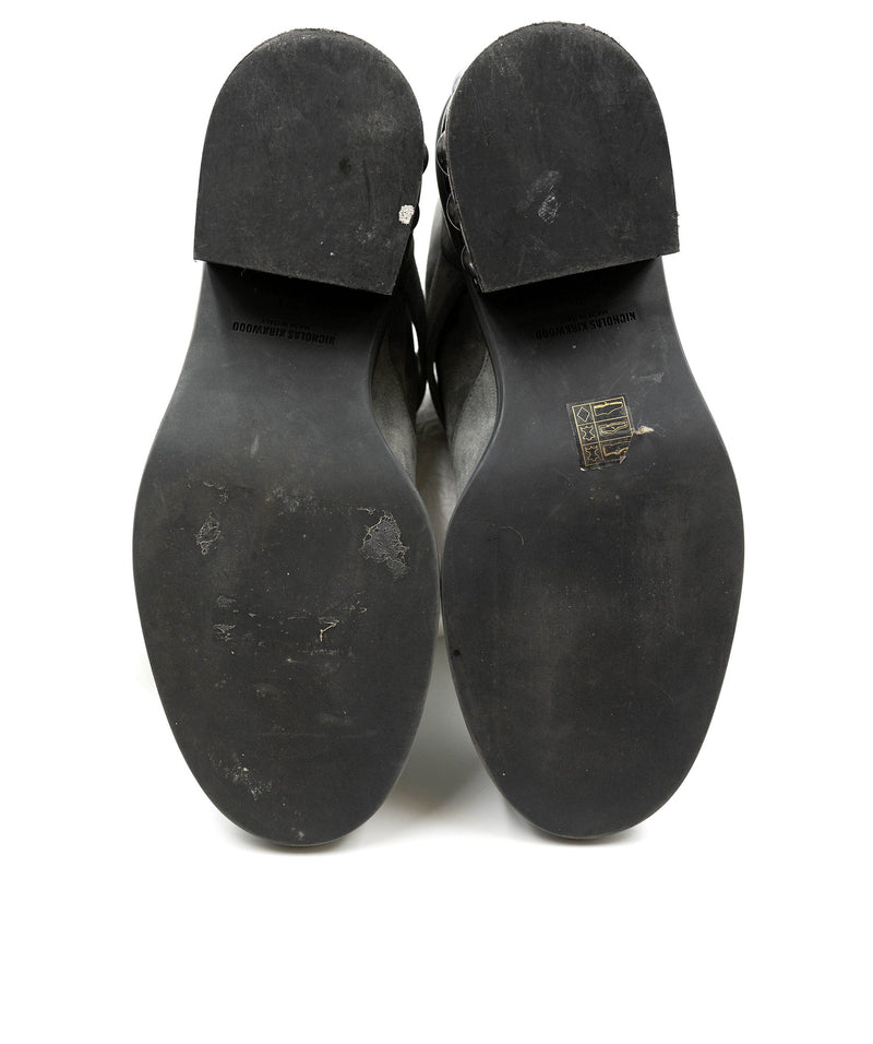 Nicholas Kirkwood Nicholas Kirkwood Grey Suede Ankle Boot - ADL1367