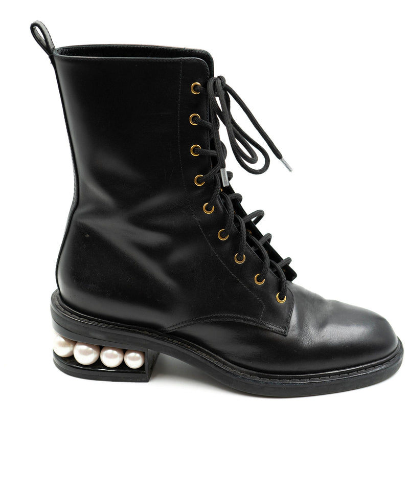 Nicholas Kirkwood Nicholos kirkwood black pearl boots ASC1363