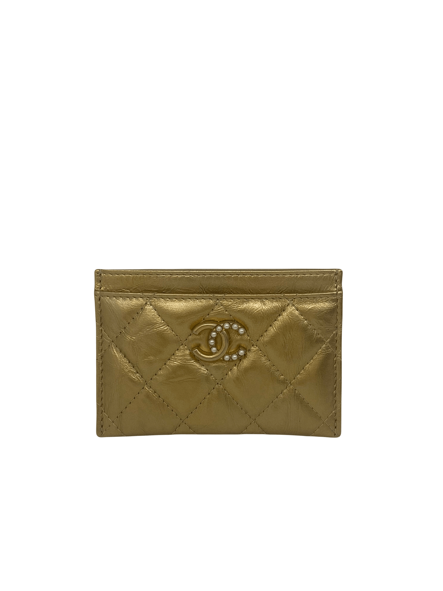 Chanel Card Holder - Gold – LuxuryPromise