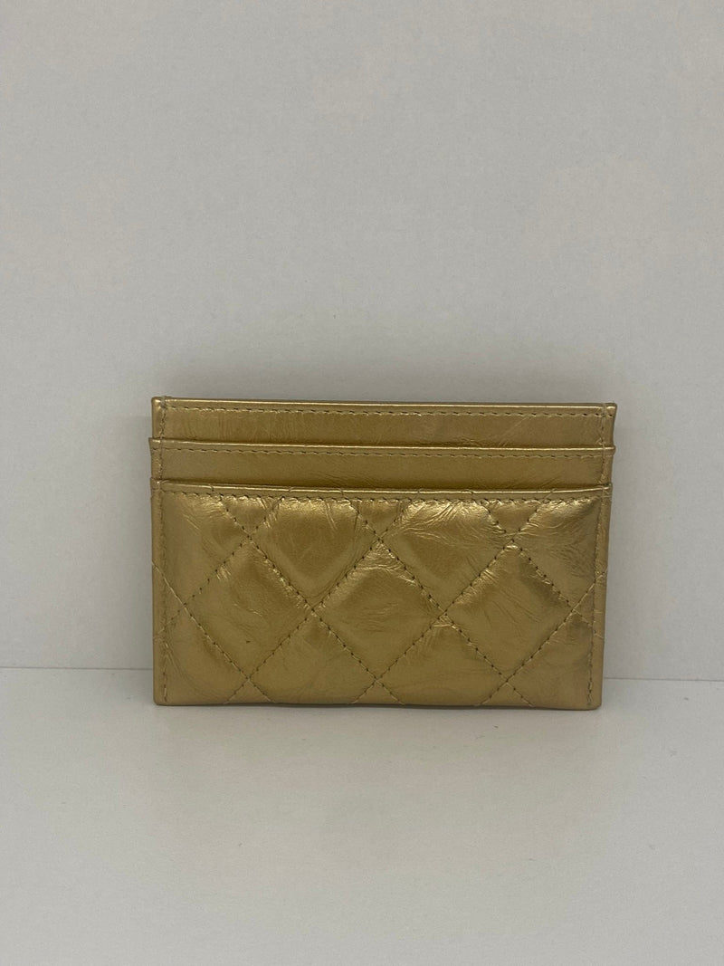 Chanel Card Holder - Gold – LuxuryPromise