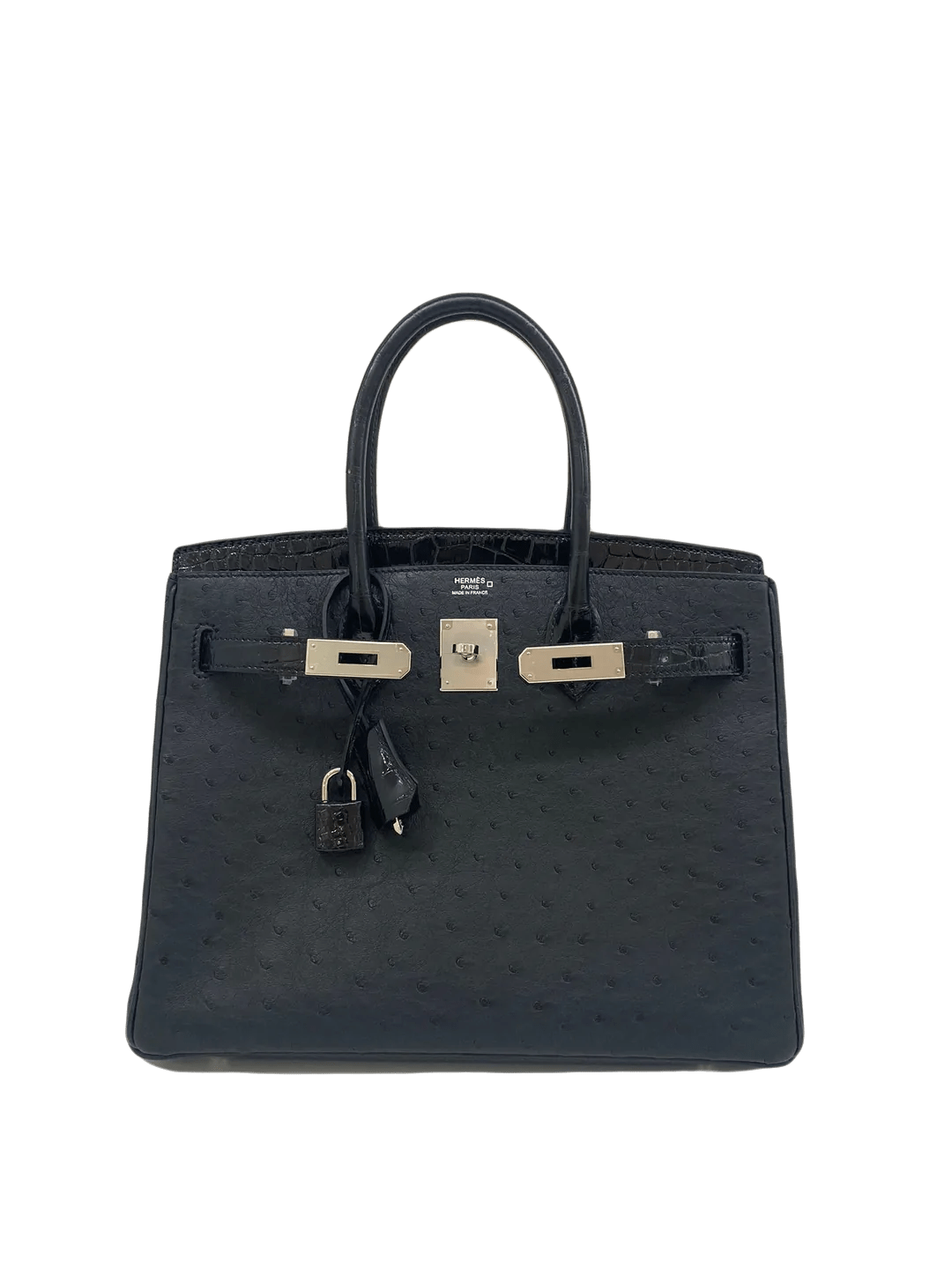 PH Luxury Consignment Hermes Birkin 30 Touch Ostrich and Alligator