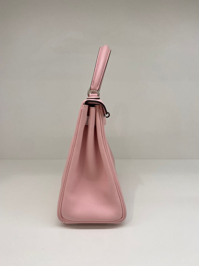 Hermes Kelly 25 Rose Sakura PHW 2020 – LuxuryPromise