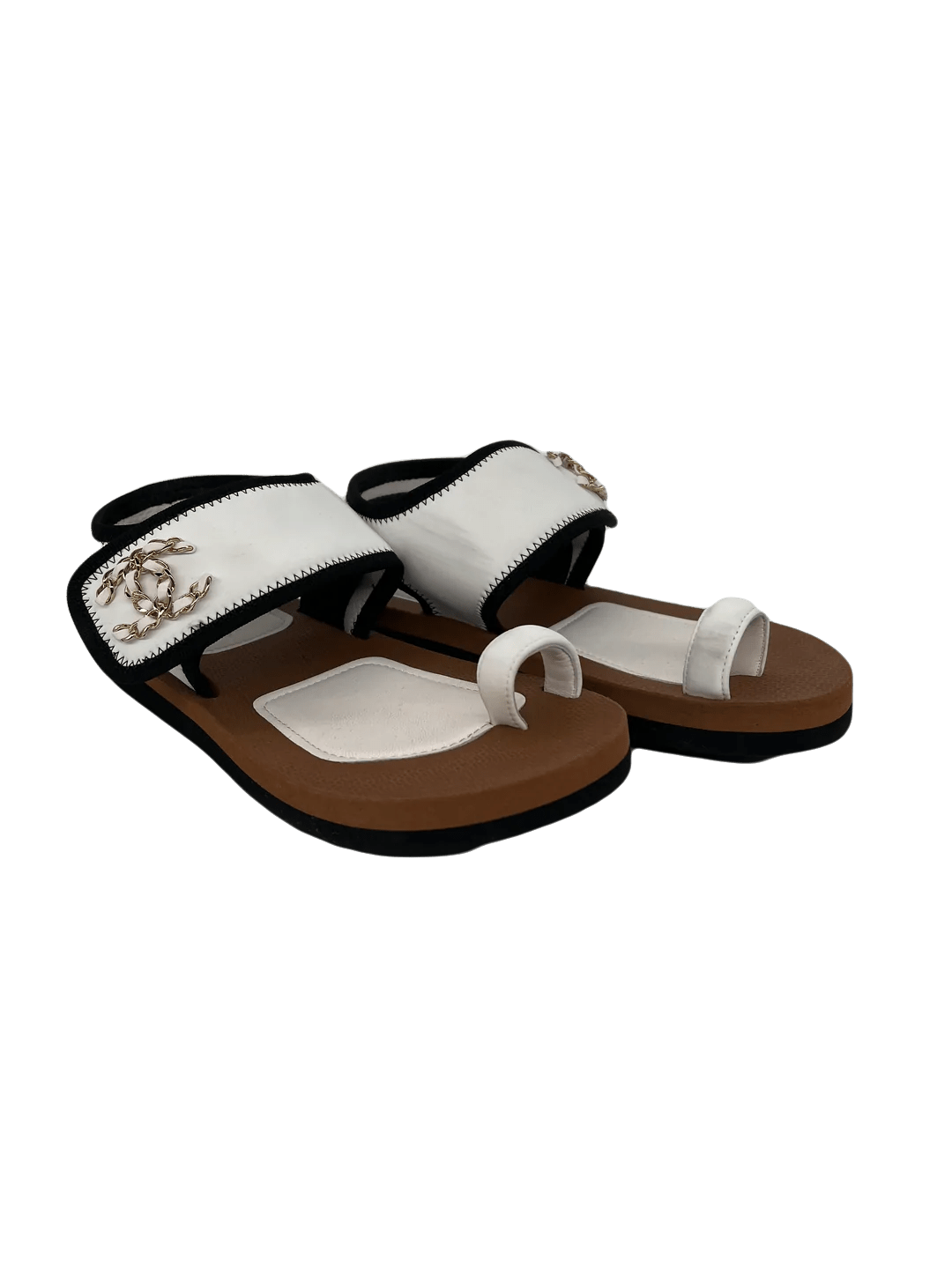 PH Luxury Consignment Chanel Sandals - White Size 36