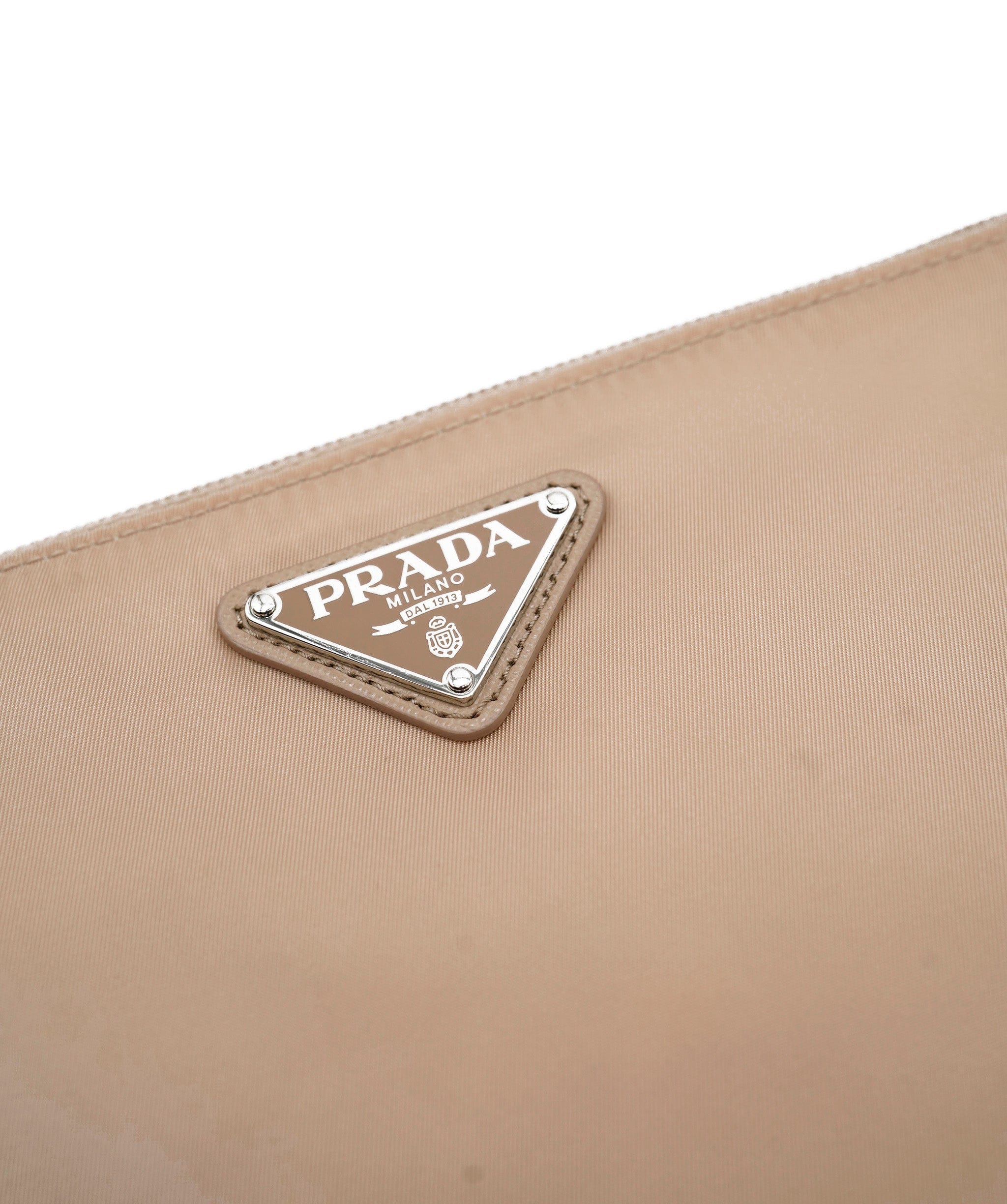 Prada Prada beige nylon pouch  ASL5997