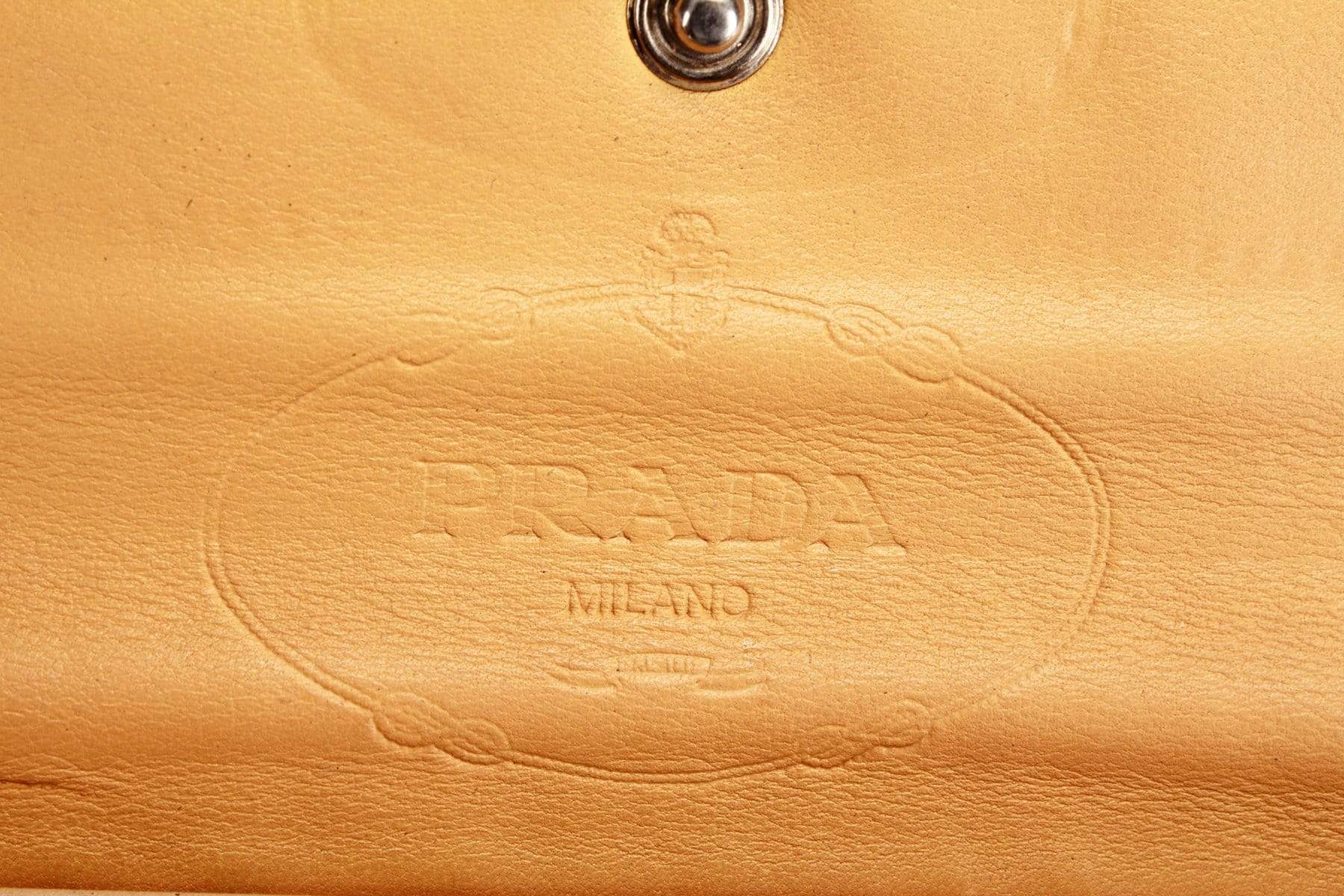 Prada Prada Calf Leather Wallet