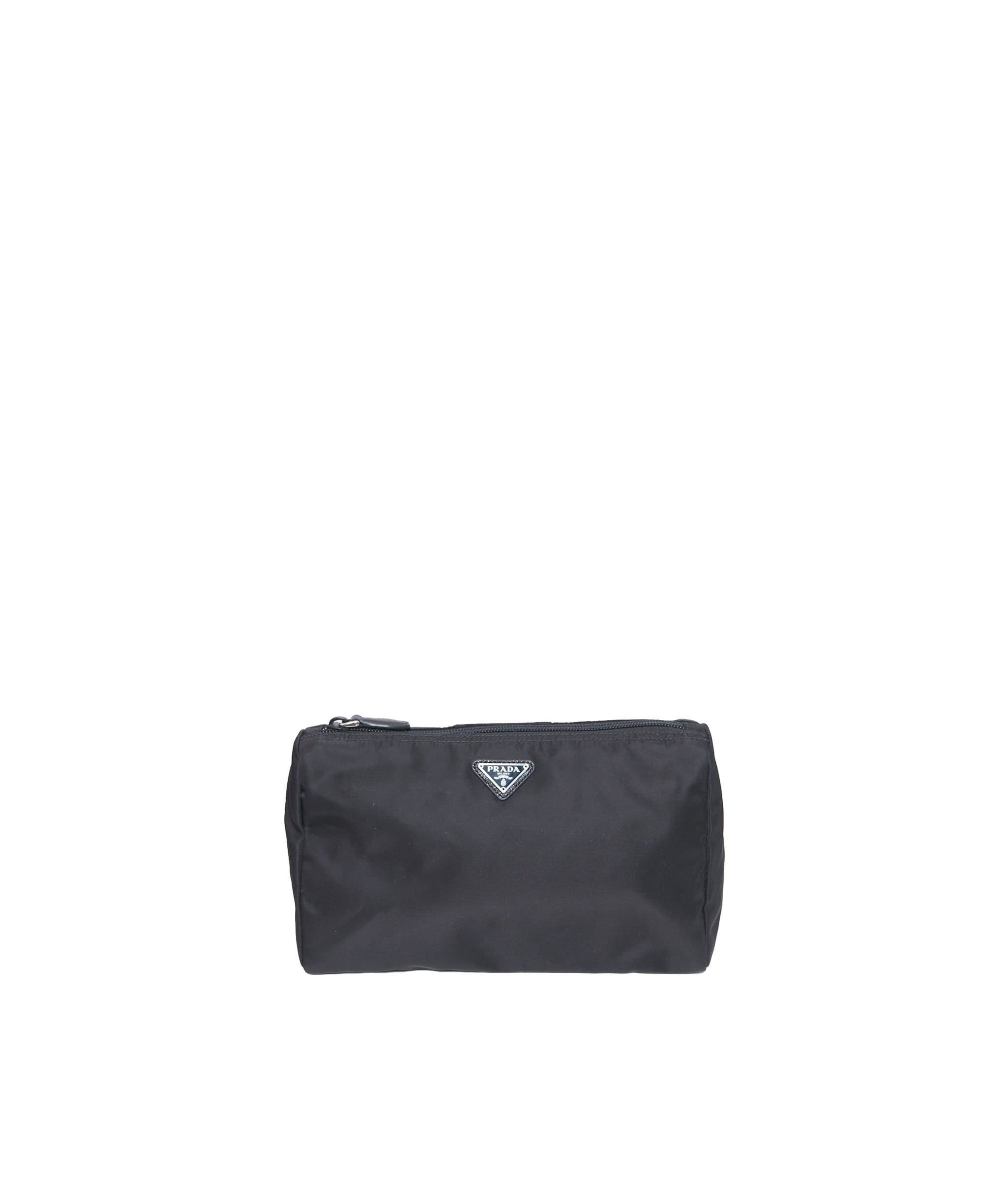 Prada Prada Nylon Black Pouch  - ADL1232