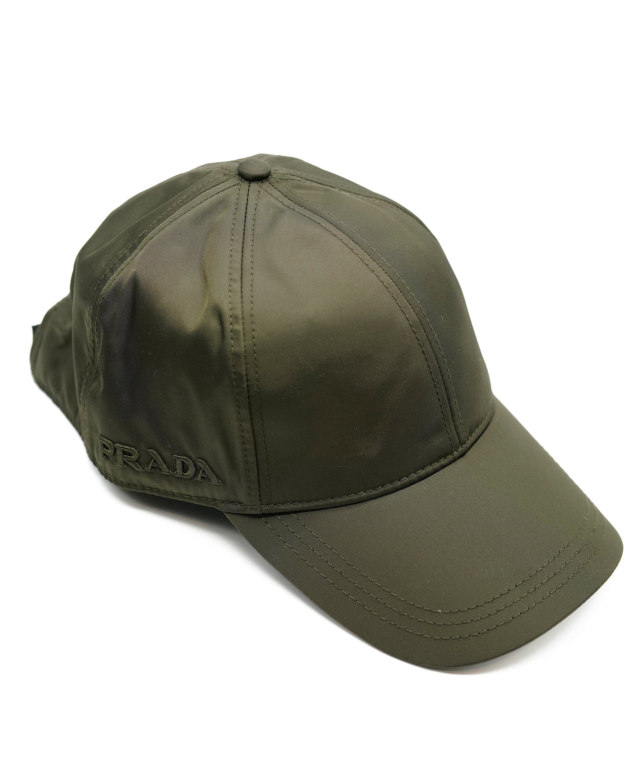 Prada Prada nylon cap olive green ASL5995